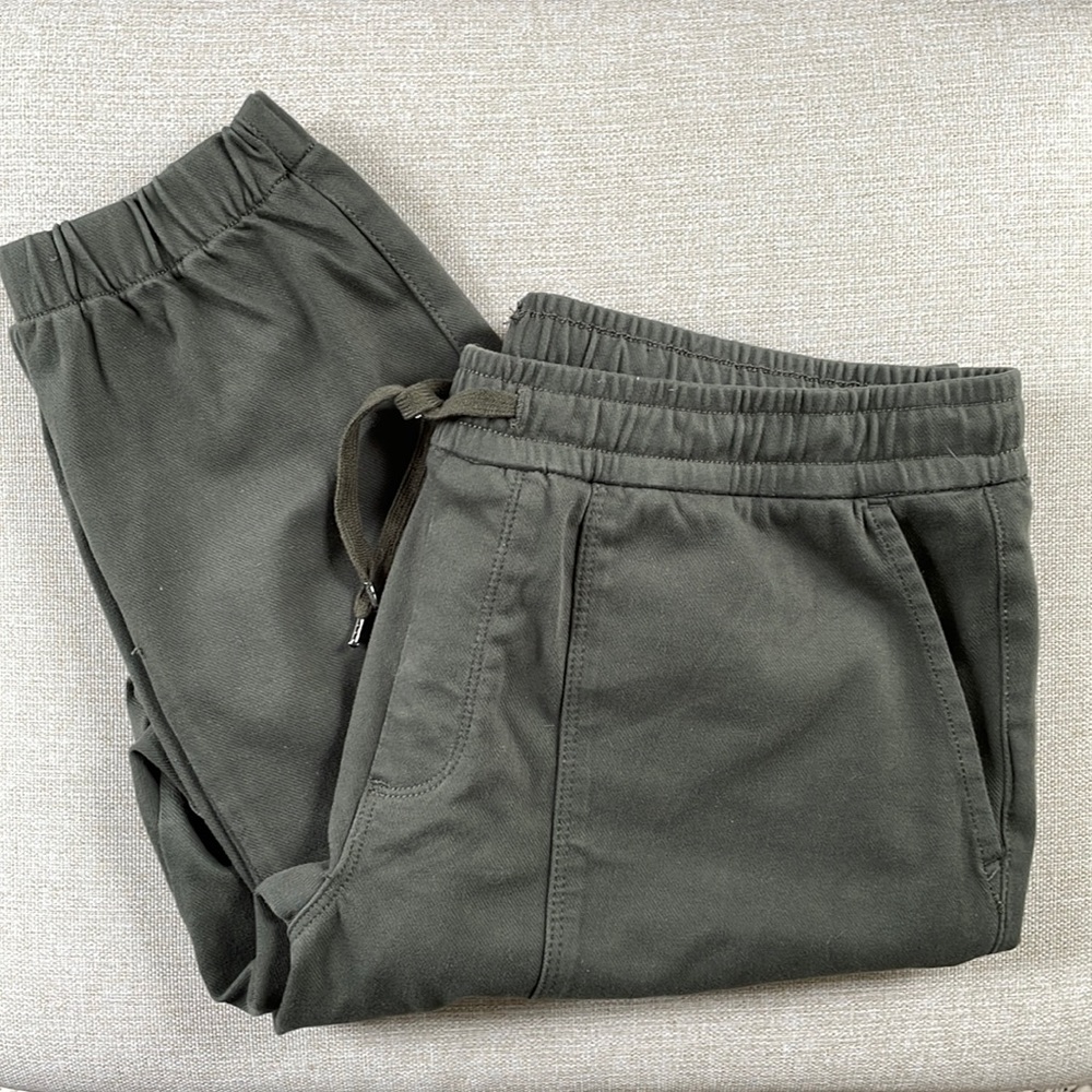 Army green joggers. Size Medium.